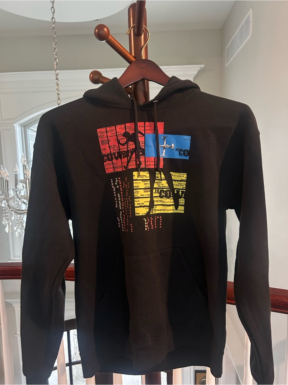 Black cowboy bebop hoodie